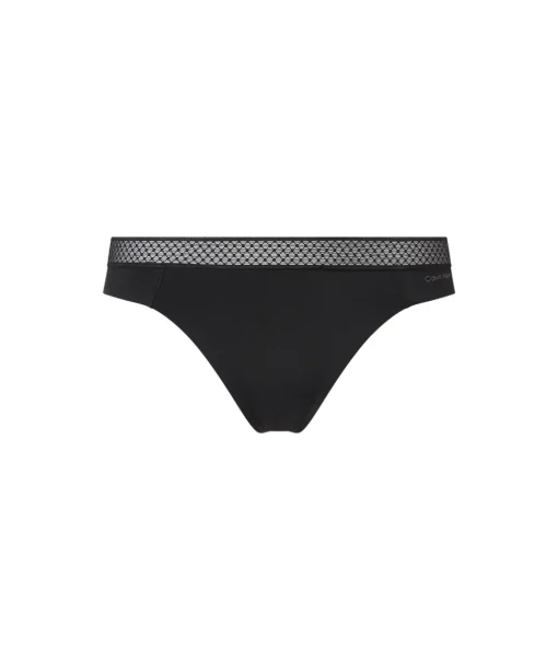 Calvin Klein Trusser<UB1 BLACK - Sed Comfort Light Coordinate Thong
