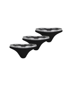 Calvin Klein Trusser<UB1 BLACK -   Thong 3 pak