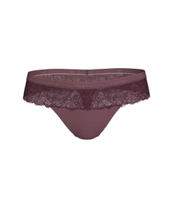 Calvin Klein Trusser<VER MAUVE WINE - Modern Lace Coordinate Thong