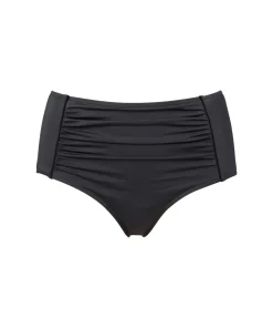 Wiki Bikinier<W099 BLACK - Swimwear Midi Shape