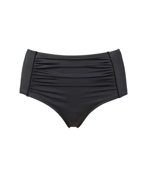 Wiki Bikinier<W099 BLACK - Swimwear Midi Shape