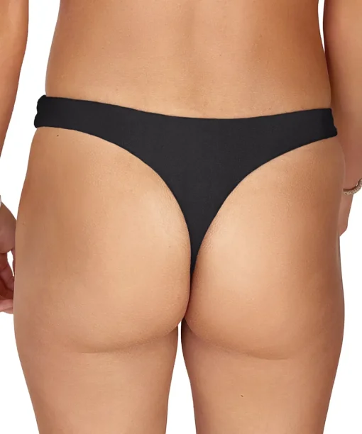 Wiki Bikinier<W099 BLACK - Swimwear Rio String (Low cut)