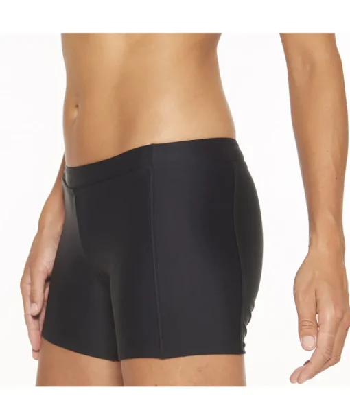 Wiki Bikinier<W099 BLACK - Swimwear Swim Panty With Leg