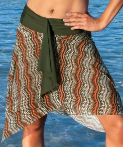 Wiki Strandtøj<W475 TOSCANA - Beachwear & Acc. Swim Beach Skirt/Dress (2-in-1