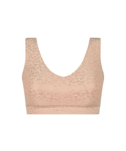 Chantelle Undertøj|Bh'er<0X7 LEO SHIMMER PRINT - Softstretch Padded V Neck