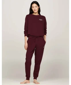 Tommy Hilfiger Top/ Loungeshirt/ Pyjamas<XIH DEEP BURGUNDY - Th Original L/s Sweatshirt