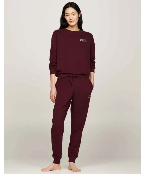 Tommy Hilfiger Top/ Loungeshirt/ Pyjamas<XIH DEEP BURGUNDY - Th Original L/s Sweatshirt