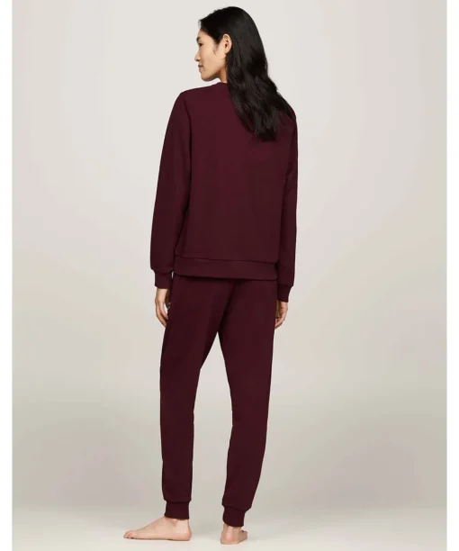 Tommy Hilfiger Top/ Loungeshirt/ Pyjamas<XIH DEEP BURGUNDY - Th Original L/s Sweatshirt