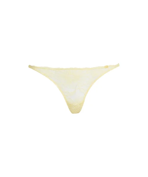 Tommy Hilfiger Trusser<ZF0 CITRONELLA - Hilfiger Lace Tanga