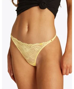 Tommy Hilfiger Trusser<ZF0 CITRONELLA - Hilfiger Lace Tanga
