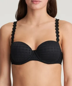 Marie Jo Bh'er<ZWA BLACK - Avero Padded Balcony Bra