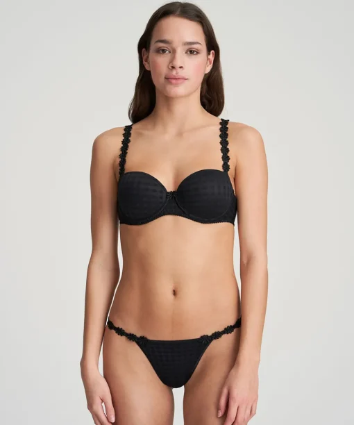 Marie Jo Bh'er<ZWA BLACK - Avero Padded Balcony Bra