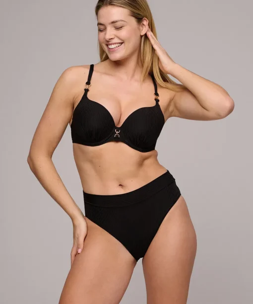 Marie Jo Bikinier<ZWA BLACK - Emly Bikini Fold Briefs