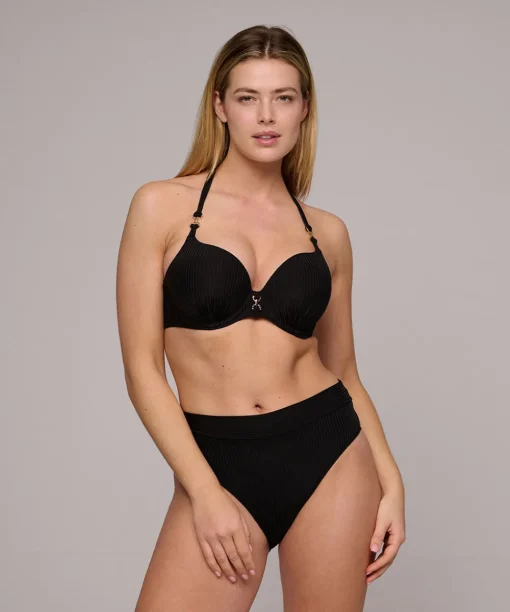 Marie Jo Bikinier<ZWA BLACK - Emly Push Up Bikini Top