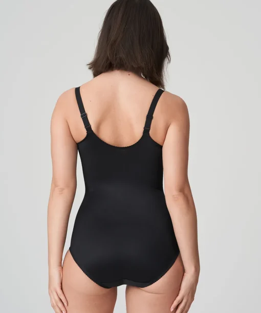PrimaDonna Bodystocking<ZWA BLACK - Satin Bodydress