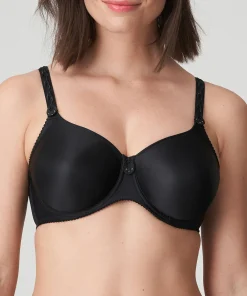 PrimaDonna Bh'er<ZWA BLACK - Satin Seamless Non Padded Bra