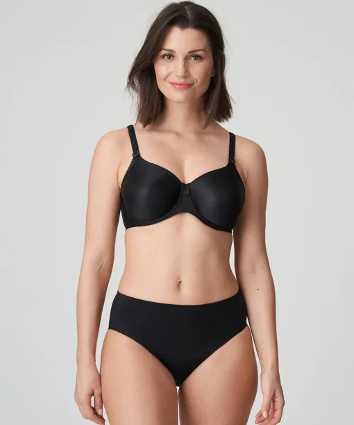 PrimaDonna Bh'er<ZWA BLACK - Satin Seamless Non Padded Bra